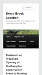Mobile Screenshot of broadbrookcoalition.org